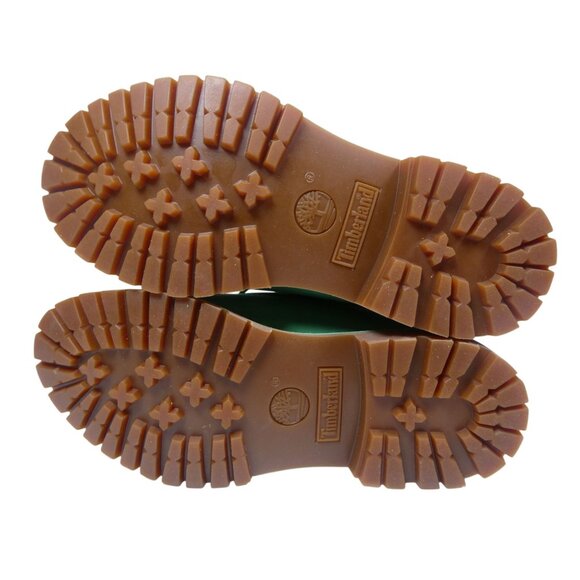 Timberland Premium 6 in Waterproof Boot Medium Green Nubuck Women's 7.5 - Picture 3 of 9